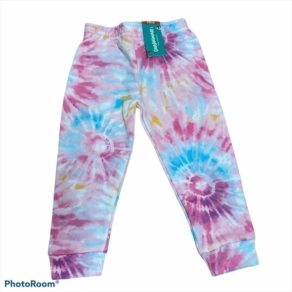 Tie Dye Sweatpants NWT 2T Kids Toddler Girls Pink - Picture 1 of 4